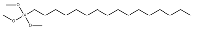 N-Hexadécyltriméthoxysilane hydrofuge